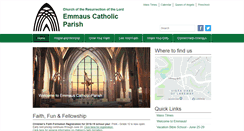 Desktop Screenshot of emmauslakeway.com